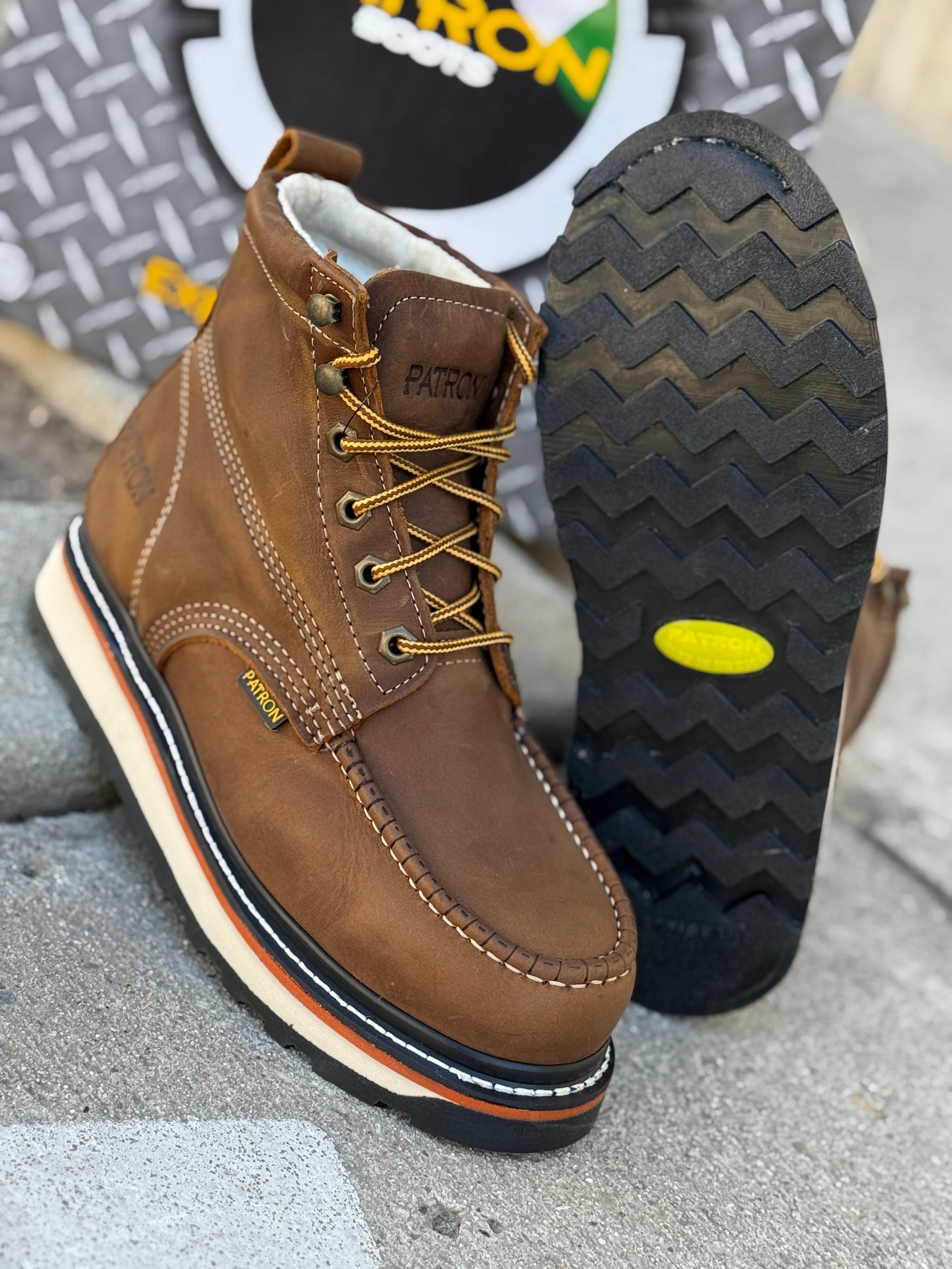 714 Crazy Brown | Patron Botas