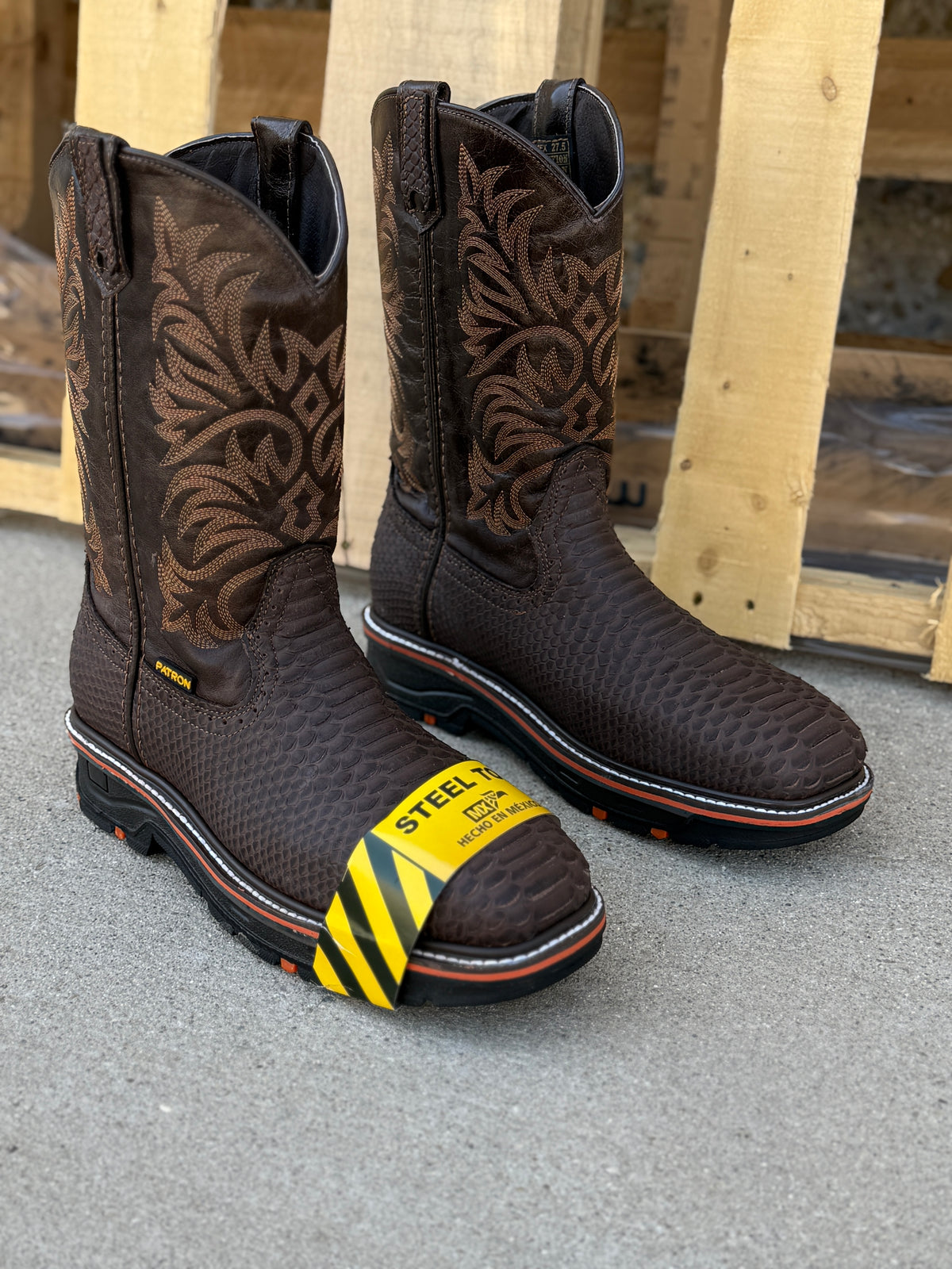 Patron Piethon 9838 Python Print Cafe | Patron Botas