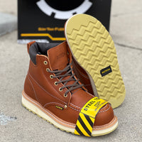 Load image into Gallery viewer, 513 (Steel Toe) Light Brown
