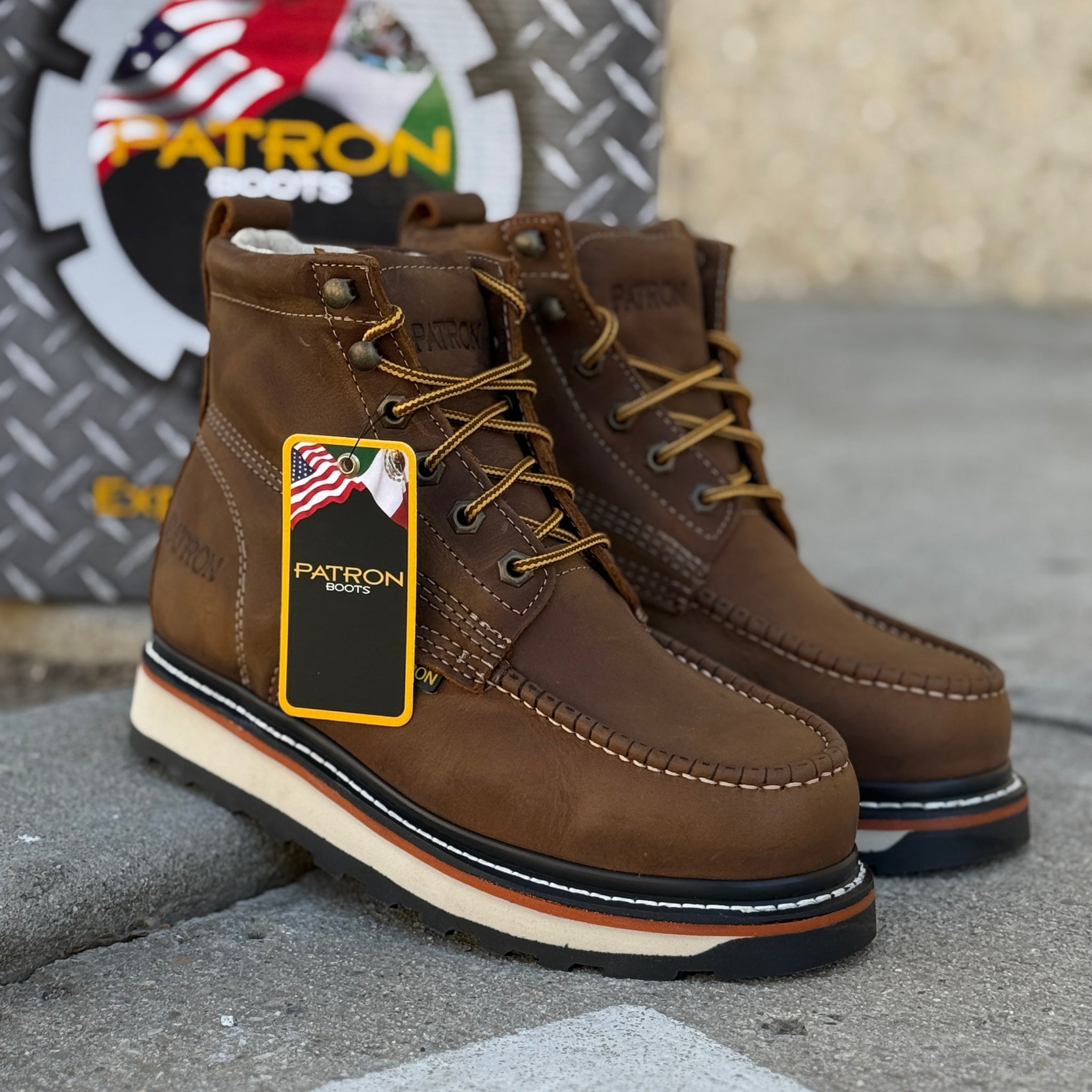 714 Crazy Brown | Patron Botas