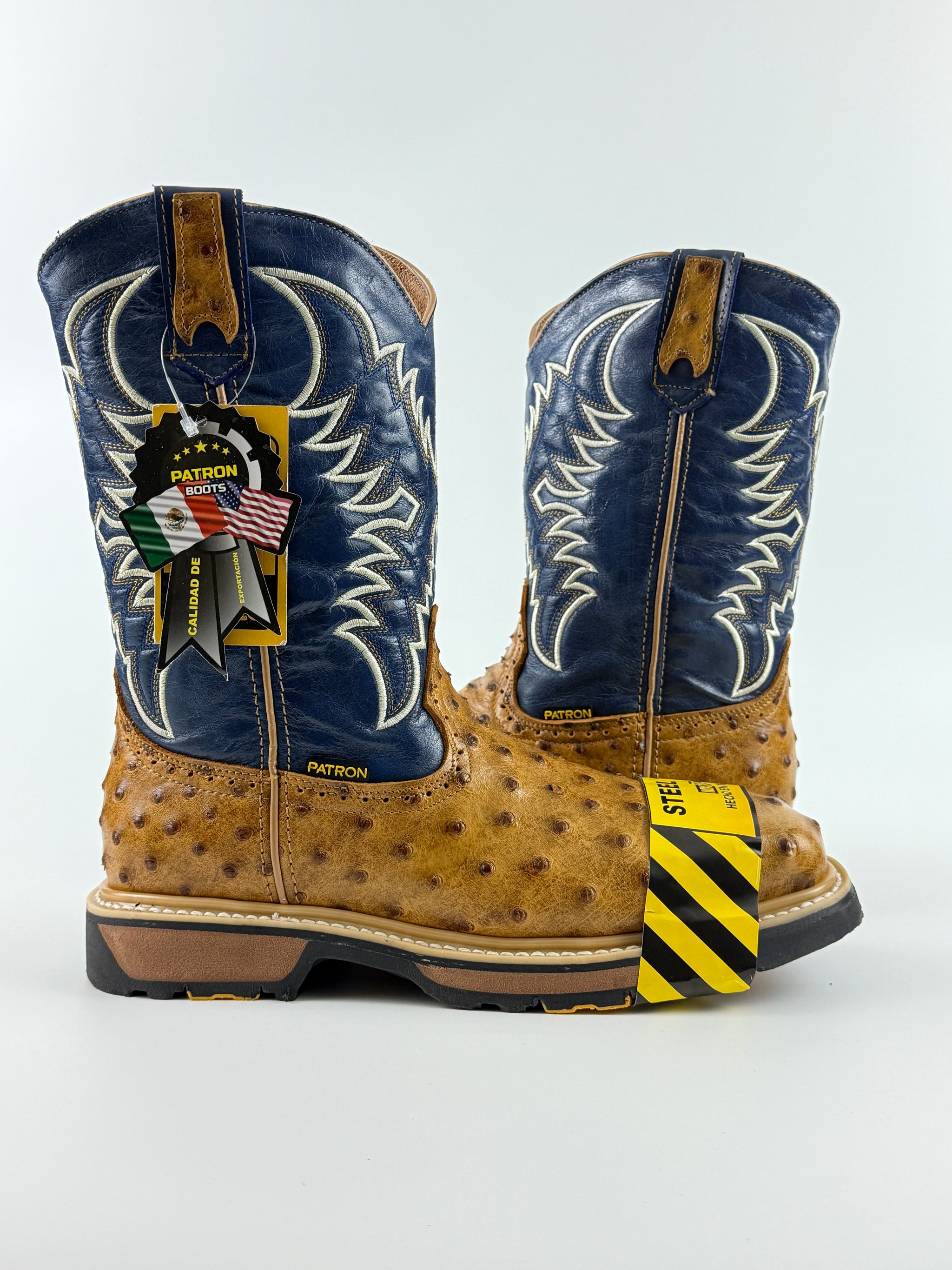 830 Ave Orix (Ostrich Print) | Patron Botas