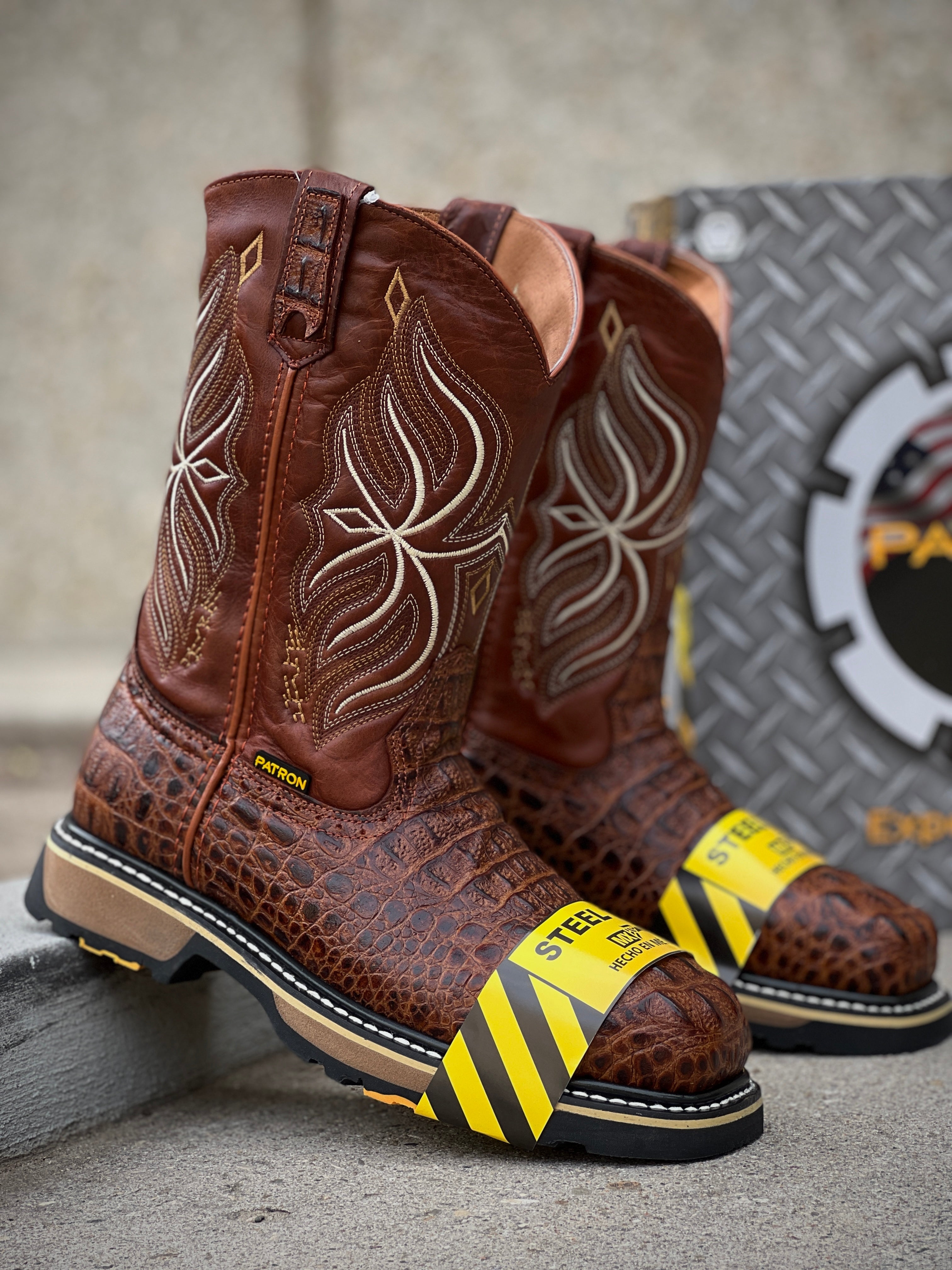 830 Nuca Shedron Steel Toe | Patron Botas