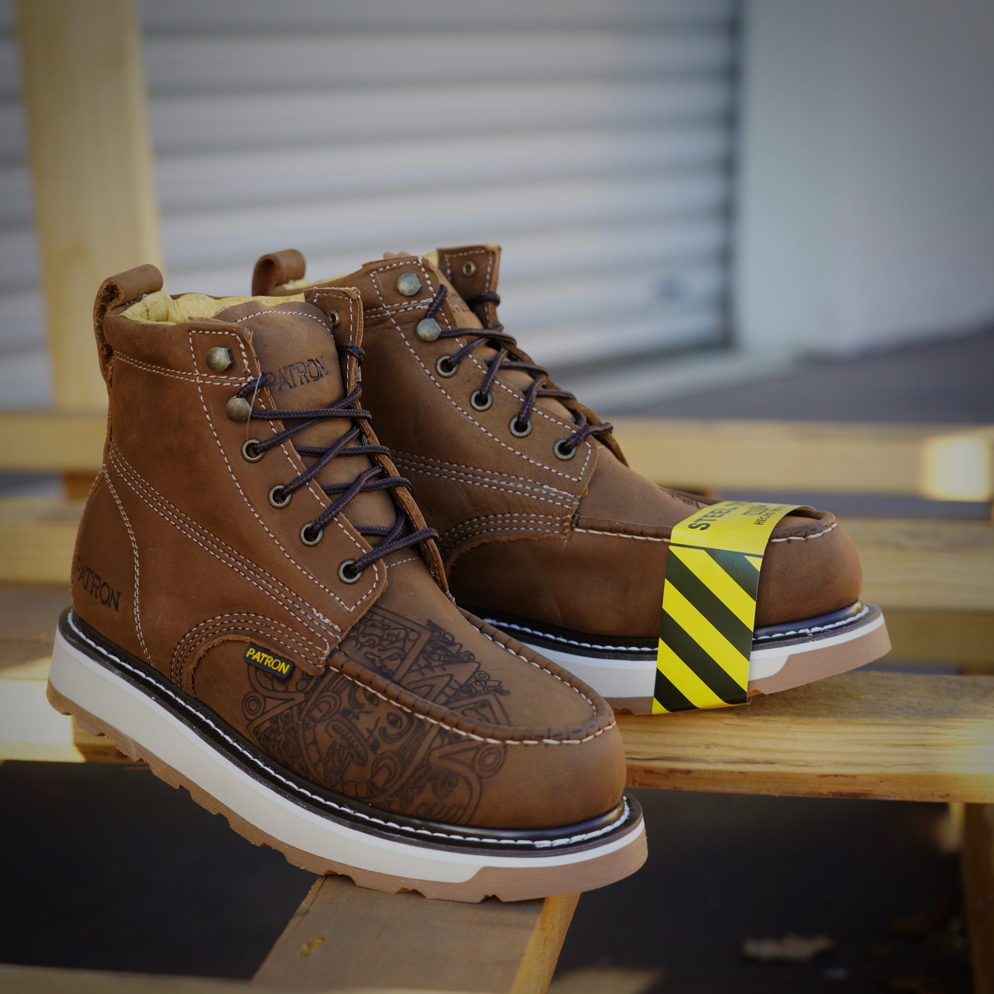 714 Steel Toe Aztec | Patron Botas