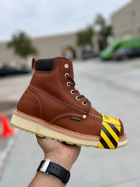 Load image into Gallery viewer, 513 (Steel Toe) Light Brown
