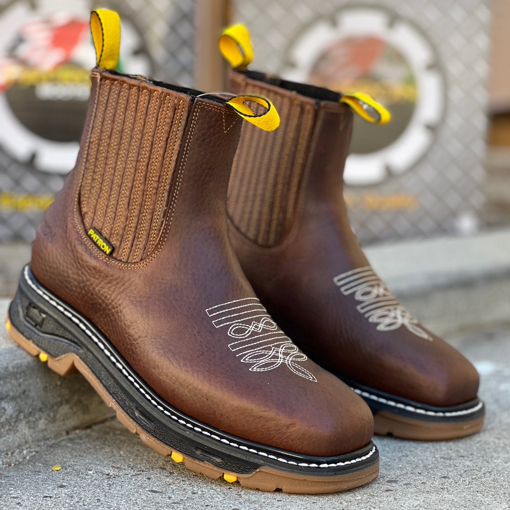 3078 Ocre | Patron Botas