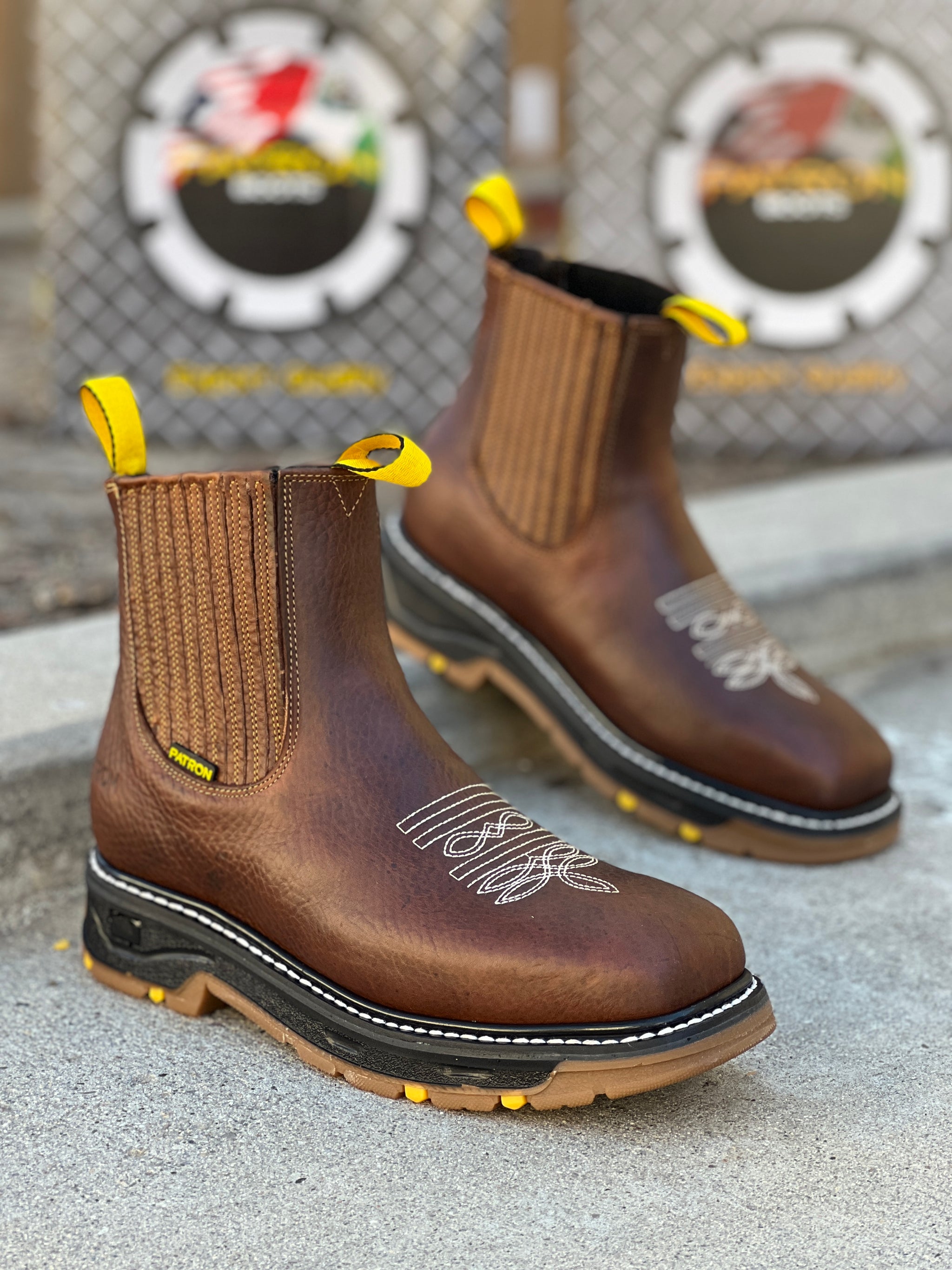 3078 Ocre | Patron Botas