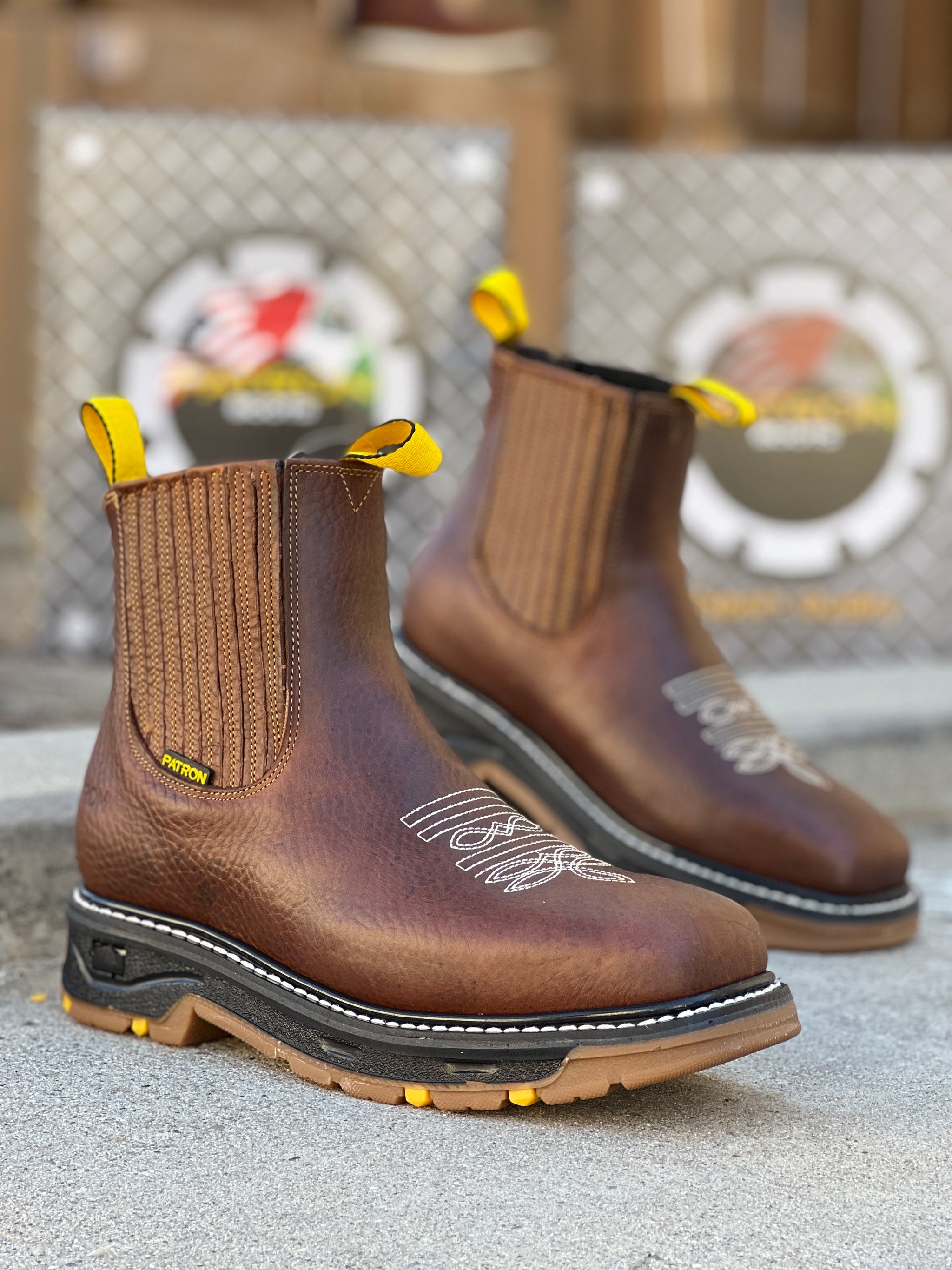 3078 Ocre | Patron Botas