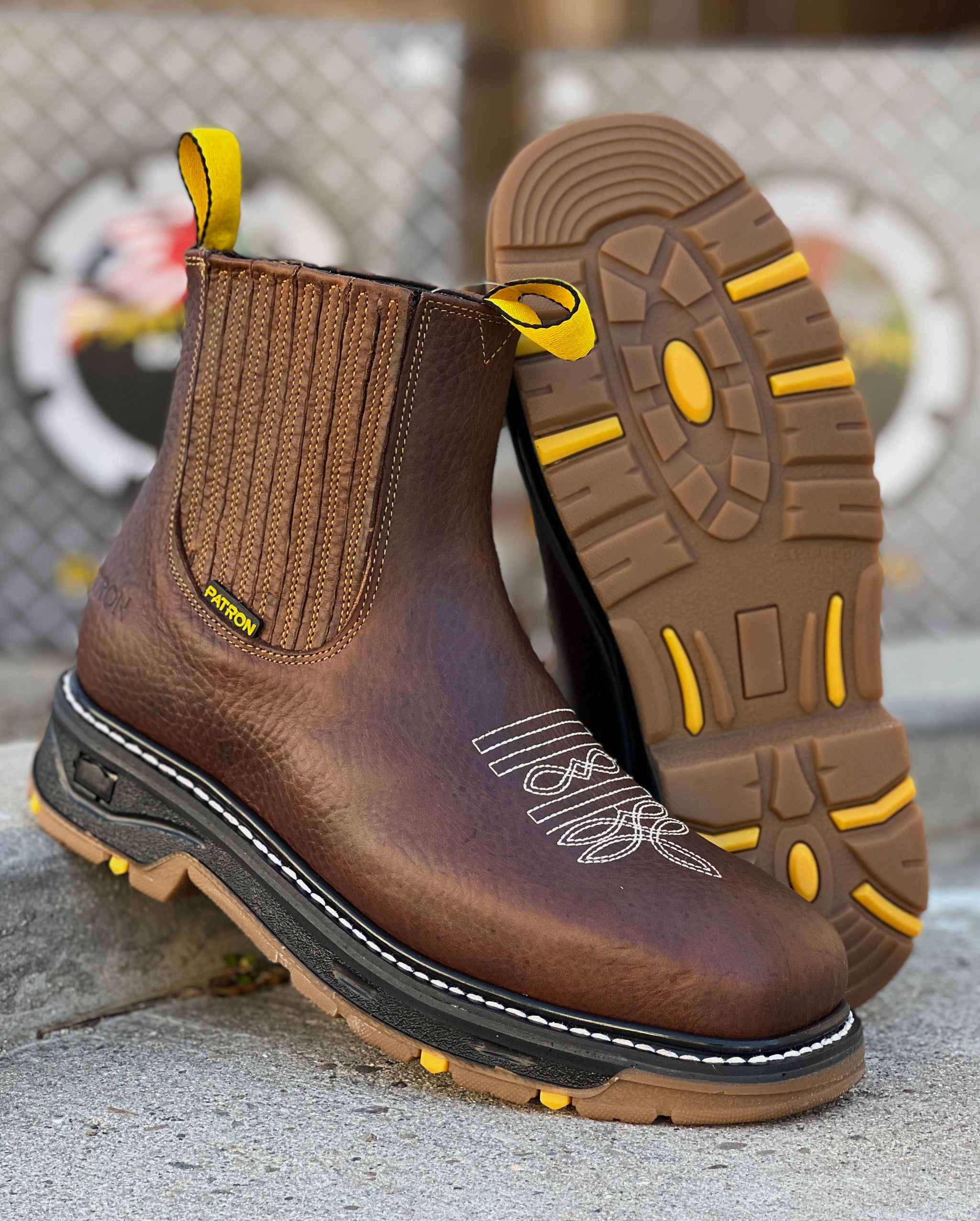 3078 Ocre | Patron Botas