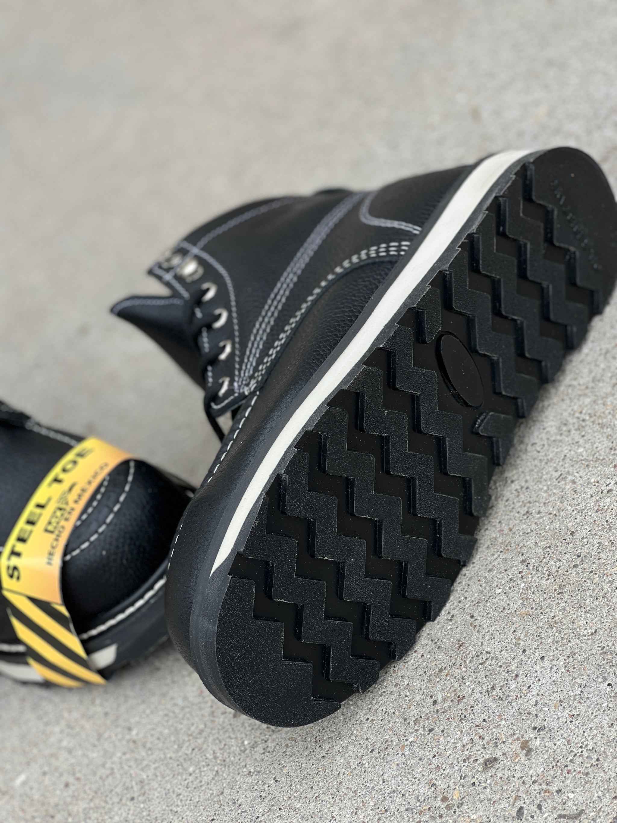 617 S STEEL TOE BLACK | Patron Botas
