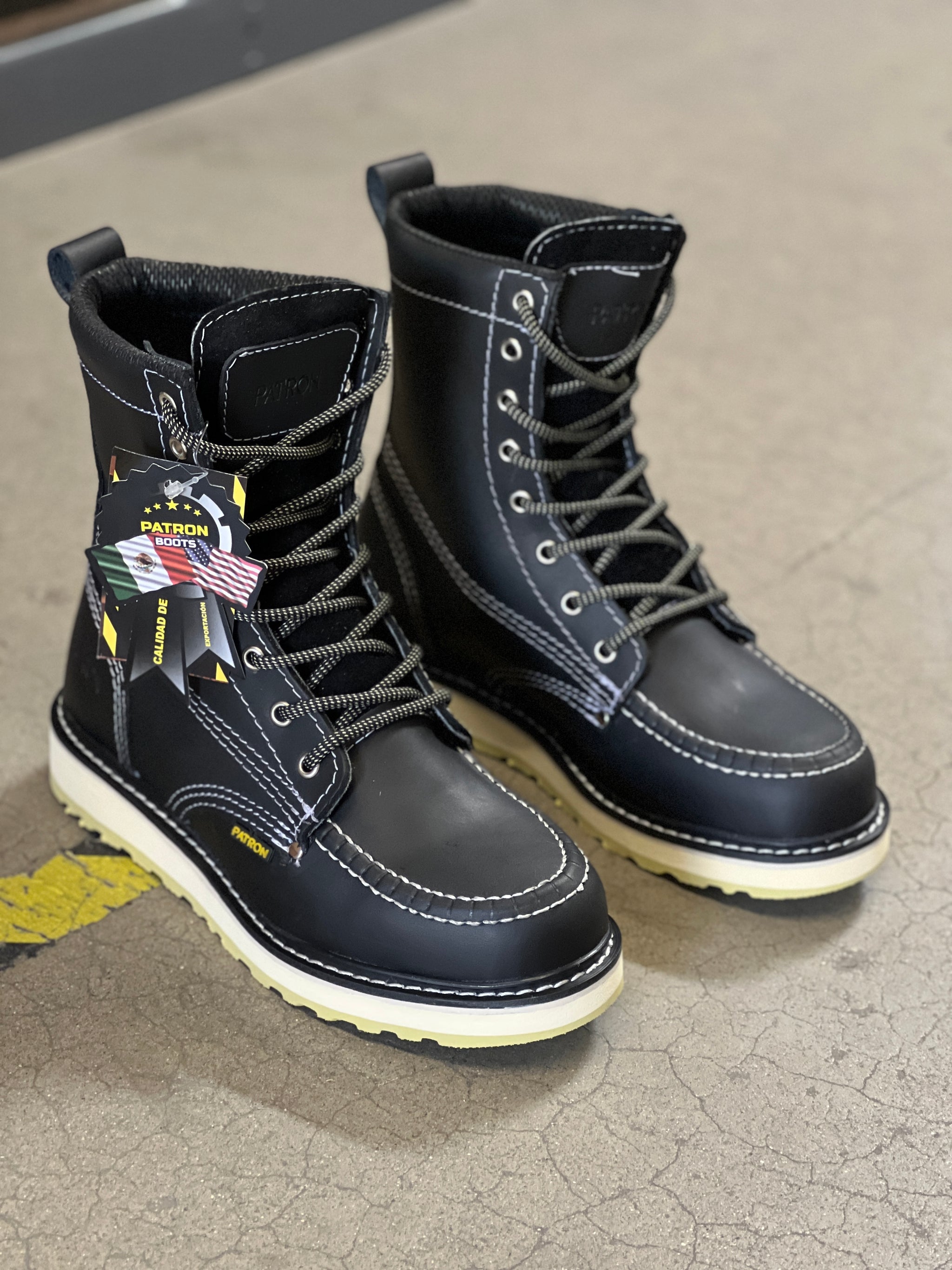 813 Black | Patron Botas