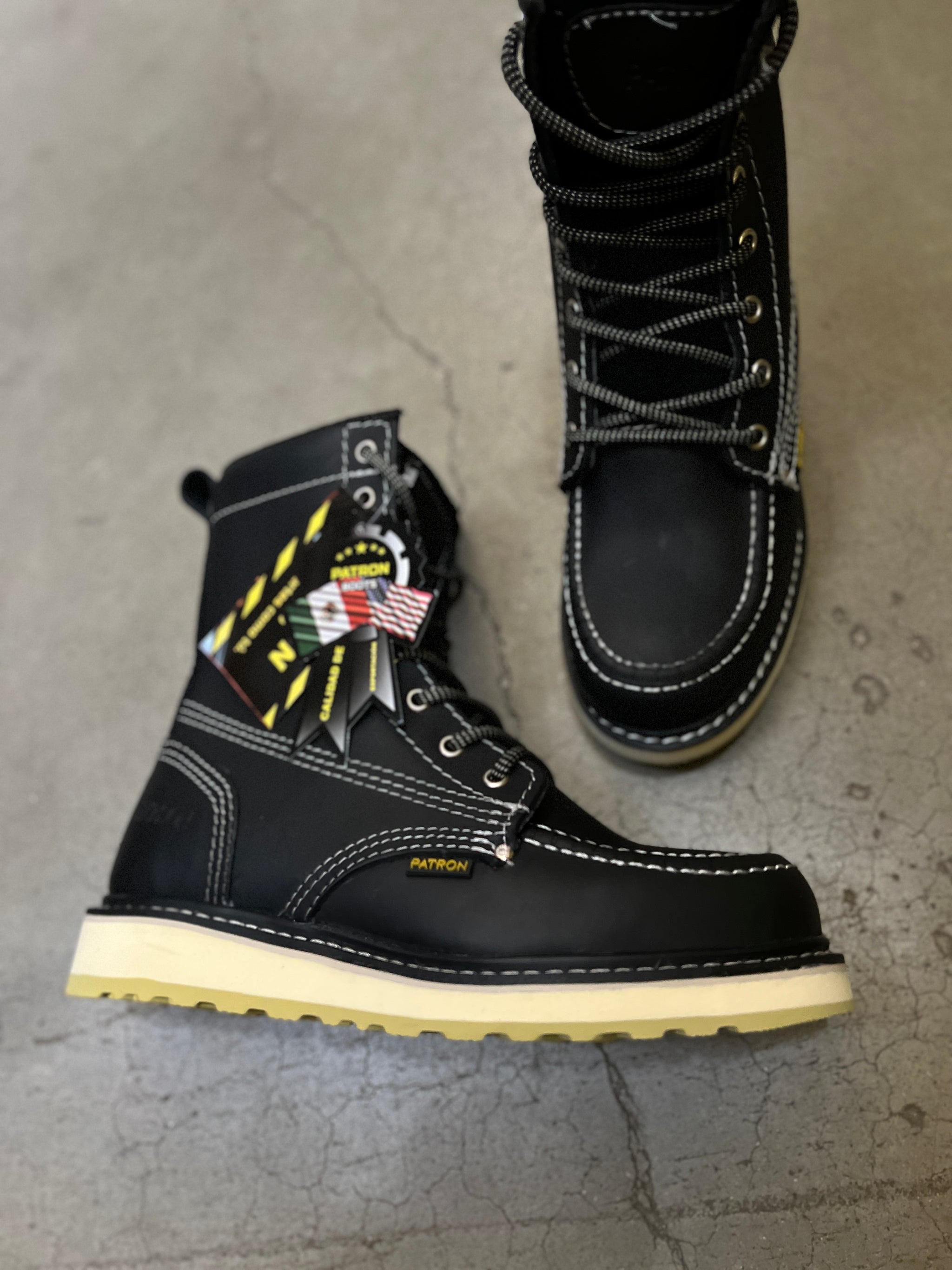 813 Black | Patron Botas